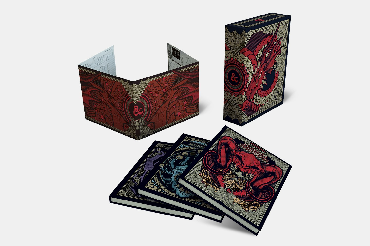 D&D Core Rule Book Gift Set (Special Edition) | Board Games | Drop